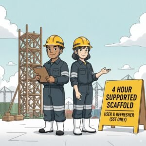 4 Horas Usuario de Andamios Apoyados (Español) - SCA-212